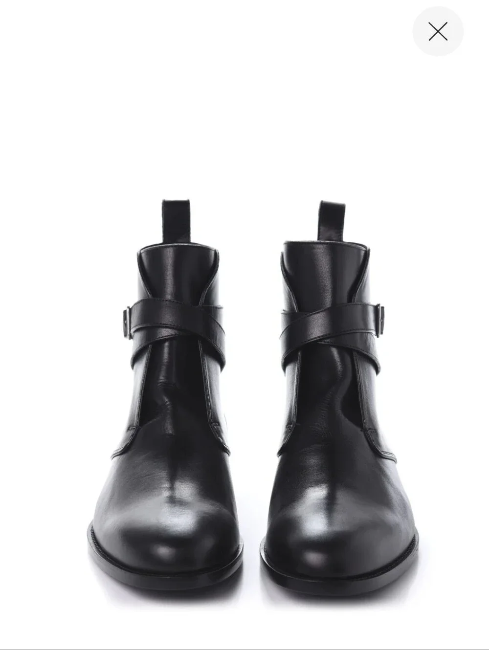 NEW! SAINT LAURENT Leather Boots / US Size 10